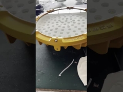 30w teto montado à prova de explosão 2x4 iluminação visão de vidro luz