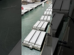 Iluminação de campo exterior Alumínio + PC claro AC100-277V Iluminação de estádio LED