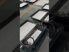 50 Watt LED Luz solar IP65 Painel solar de silício monocristalino totalmente preto