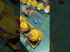 Iluminação para Locais Perigosos à Prova de Explosão Holofote LED Mina amarelo cinza