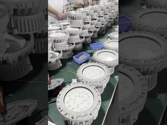 Oficina Posto de Gasolina Alumínio Vidro Temperado Lâmpada À Prova de Explosão Atex Luminárias à Prova de Explosão