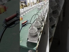 Luminária High Bay de Alta Luminosidade, Alumínio e Vidro Temperado, 50w 100w 150w, LED à Prova de Explosão