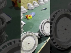 Iluminação à prova de explosão LED com vidro temperado de alumínio para oficina de fábrica 150W 300W 600W