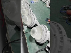 Luminária à prova de explosão LED com vidro temperado de alumínio para terminal portuário de posto de gasolina IP65