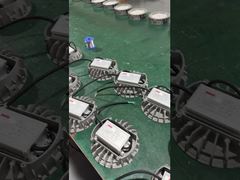 Lâmpada de inundação de fábrica IP65 com economia de energia, à prova de explosão, LED