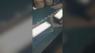 Luz linear à prova de explosões do diodo emissor de luz IP65 SMD2835 com vidro moderado de alumínio para Hazardou