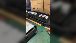 Veja a demonstração de luzes de caixa de sapatos de alumínio IP66 com eficiência energética de 200 W, 300 W, 400 W, 500 W para estradas