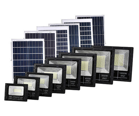 Luz solar LED de 20 Watt com IP65 resistente à água e sensor de movimento para iluminação exterior