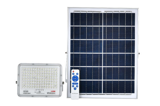 Luz Solar LED 100W IP65 à Prova d'Água com Controle Remoto para Iluminação de Inundação Externa