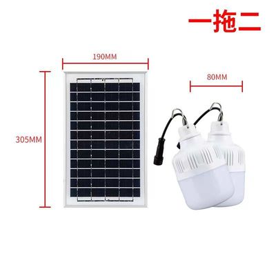 Jardim 100w LED lâmpada solar 2700K-6500K
