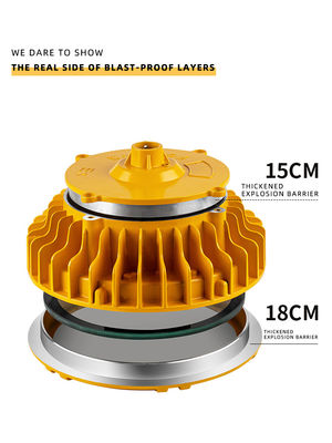 100W IP66 Alumínio Alumínio Lâmpada de Inundação LED Lâmpadas à prova de explosão para locais perigosos