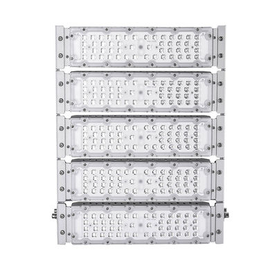 250W IP65 resistente à água LED modular luz de inundação com 4000K temperatura de cor para uso ao ar livre