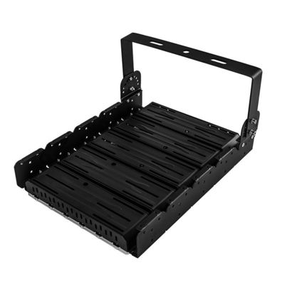 250W IP65 resistente à água LED modular luz de inundação com 4000K temperatura de cor para uso ao ar livre