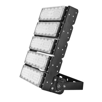 250W IP65 resistente à água LED modular luz de inundação com 4000K temperatura de cor para uso ao ar livre