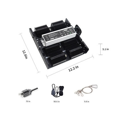 Espectro completo 250W T5 LED Grow Light com gestão térmica passiva para plantas de interior