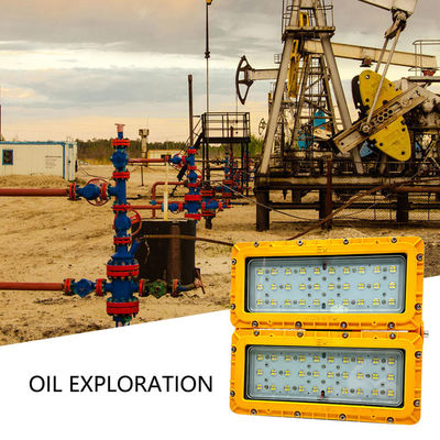 Luz LED à prova de explosão de alta resistência e corrosão com proteção IP65 e tensão 100-265V