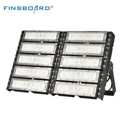 IP66 LED de alta potência Luzes de Segurança de Inundação 200w 250w 300w 400w 500w 600w LED Luz de Inundação de Alto Mastro Com Casas SKD