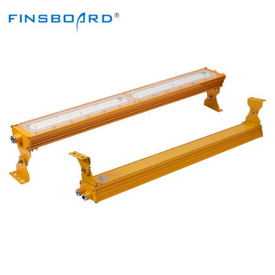 Luminária Linear LED à Prova de Explosão de 200W com Dissipação de Calor por Aletas Fundidas e Chip LED SMD2835 para Locais Perigosos