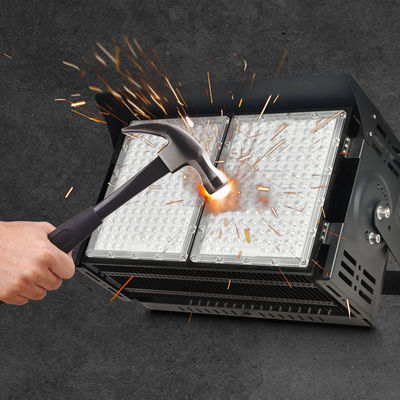 Iluminação de estádio LED de alumínio com lumileds 3030 chips, vida útil de 50.000 horas e IP66 à prova d'água