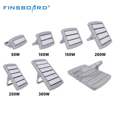 Iluminação de estádio LED IP66 à prova d'água para espaços exteriores com estrutura modular e LED de alto brilho para campos de basquetebol