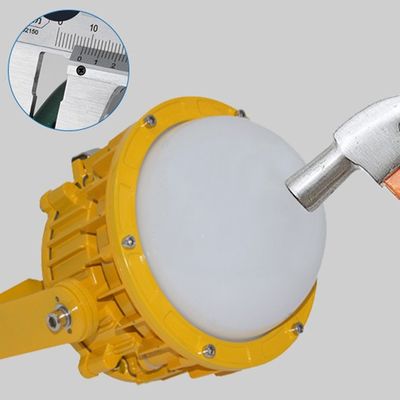 Holofote à prova de explosão LED ATEX à prova d'água IP66 com alta saída de lúmen e vida útil de 50.000 horas