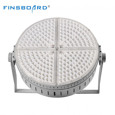 Luz de estádio LED de alto desempenho 500W-600W com suporte ajustável e corpo de liga de alumínio
