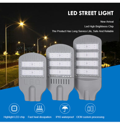 Luminária de Rua LED à Prova d'Água IP65 com Chip SMD2835/3030 para Iluminação de Rodovias na Faixa de Potência de 100W-200W