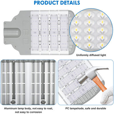 IP65 Pole Mounted Street Lights OEM ODM Outdoor Led Pole Lighting