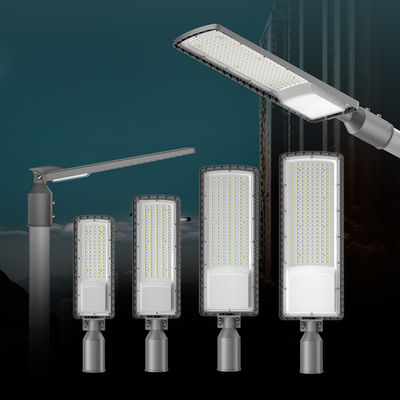 Luminária de Rua LED Ajustável 50W a 200W IP66 à Prova d'Água com Tecnologia LED SMD para Iluminação de Rodovias e Jardins