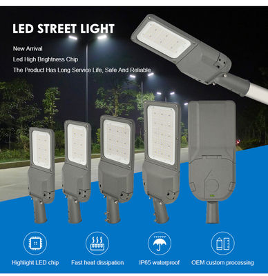 IP66 resistente à água Luz LED de rua de alto brilho 150W-240W para iluminação exterior de estradas