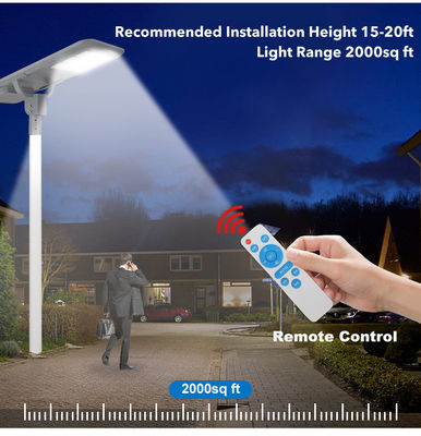 SMD5054 3000-8000K Ip65 resistente à água Luz solar LED Street Light 6V Policristalino