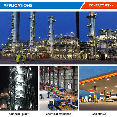 Luminária LED à prova de explosão 400W IP66 com 5 anos de garantia para locais perigosos