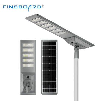 Luminária solar de rua LED tudo-em-um de 120W com sensor de radar e vida útil de 50.000 horas