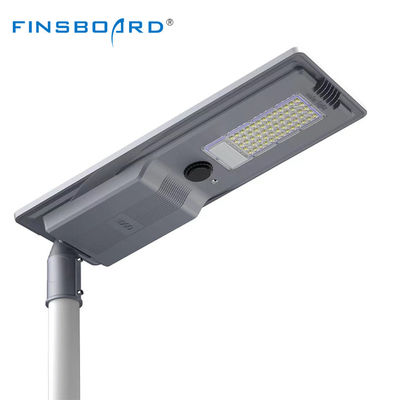 Luminária solar de rua LED tudo-em-um IP65 à prova d'água, alumínio fundido, 400W/600W, para iluminação de estradas externas