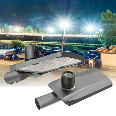 Fácil de instalar Motor único destacável Ip66 Alumínio 60w 100w 150w 200w Controle de luz integrado Luz de rua LED