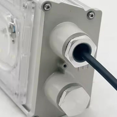 Luz Linear LED à prova de explosão IP65 SMD2835 com vidro temperado de alumínio para locais perigosos