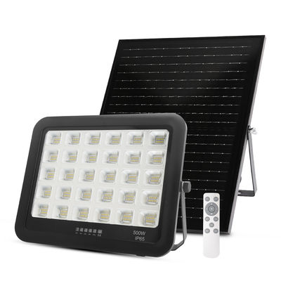 Luz Solar LED de Alta Brilho com Controle Remoto Alumínio IP67 à Prova D'água 100w 200w 300w 400w 500w