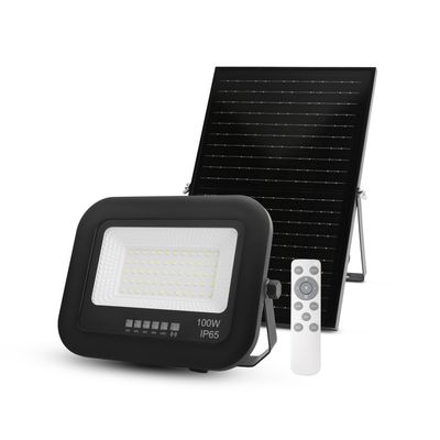 Lâmpada de jardim solar de alta luminosidade IP65 de controle de alumínio