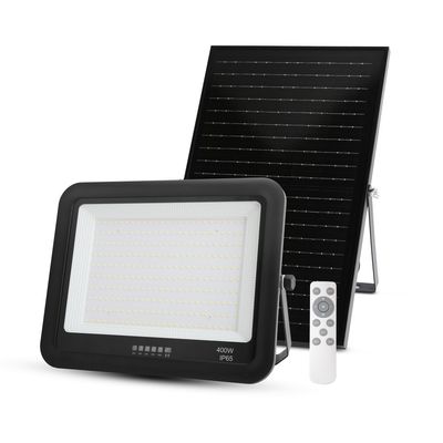 Lâmpada de jardim solar de alta luminosidade IP65 de controle de alumínio
