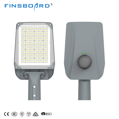 Ip67 Alumínio 50w 100w 150w 200w Controle de luz integrado Luz de rua LED