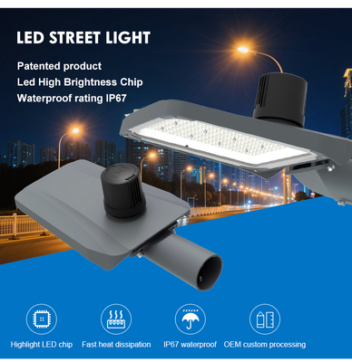 Luz de Rua LED Destacável para Exterior, Nova, para Condutor, Alumínio, 50w 100w 150w 200w
