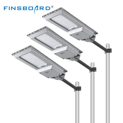 Iluminação exterior Ip65 ABS à prova d'água Luz solar 100w 200w integrada tudo em um Solar LED Street Light