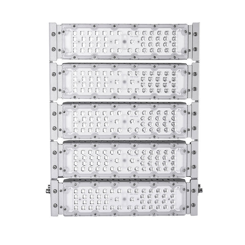 250W IP65 resistente à água LED modular luz de inundação com 4000K temperatura de cor para uso ao ar livre