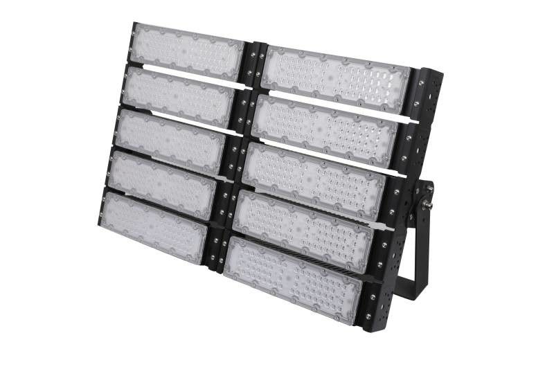 Holofote LED à prova d'água IP66 de 500W com 10000lm de brilho para uso externo
