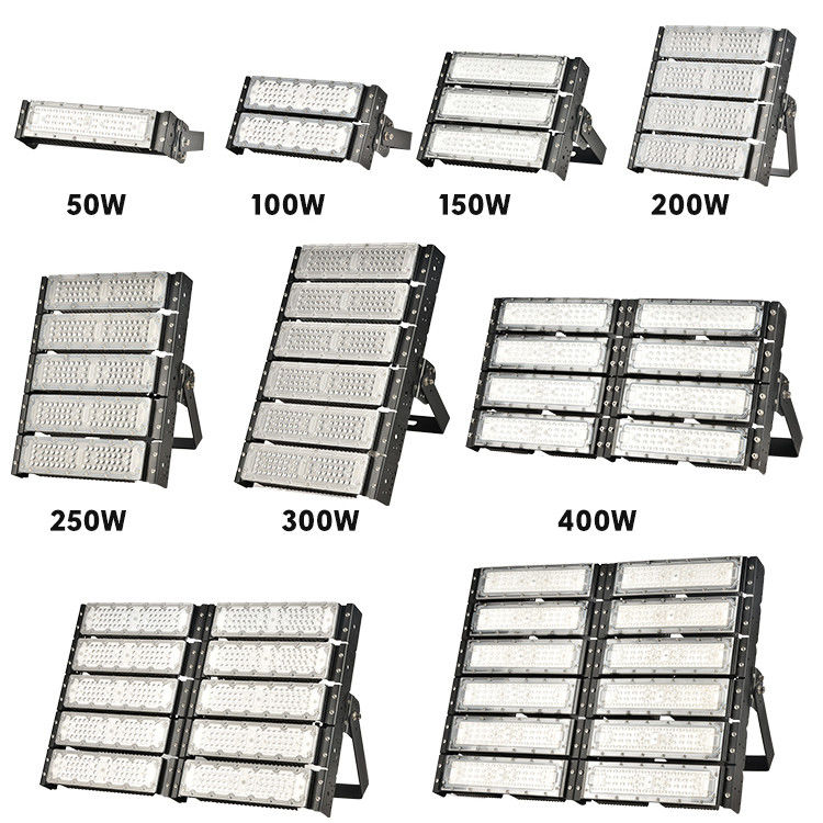 Holofote LED Modular para Exterior IP66 à Prova d'Água, Dimerizável, 50W a 600W