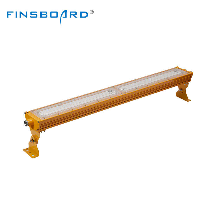 Luminária Linear LED à Prova de Explosão de 200W com Dissipação de Calor por Aletas Fundidas e Chip LED SMD2835 para Locais Perigosos