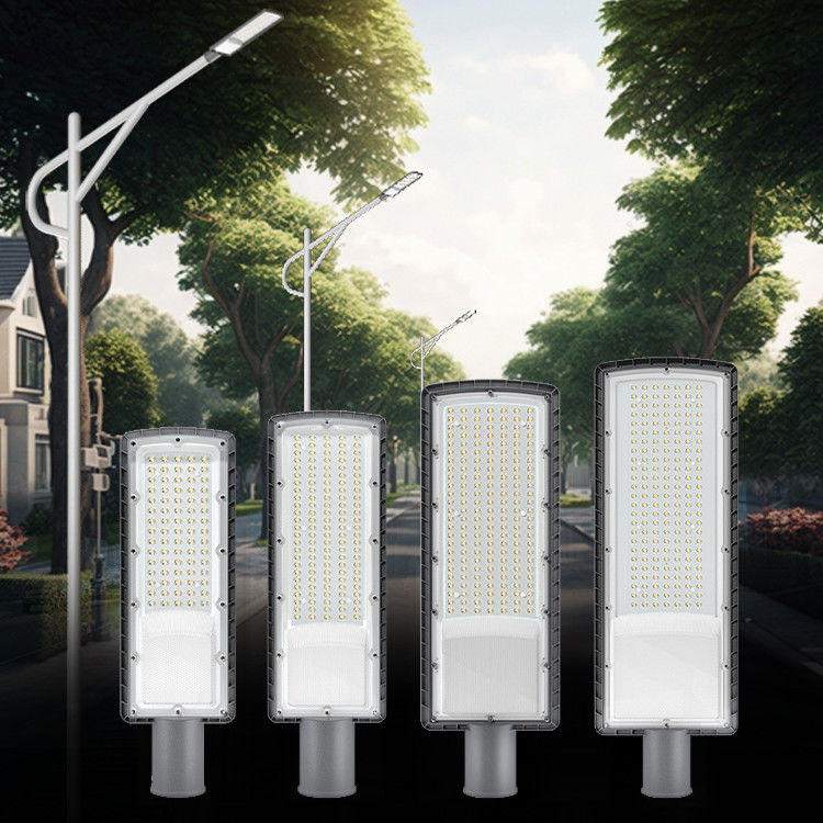 Luminária de Rua LED de Alumínio Fundido IP66 à Prova d'Água 120LM/W para Iluminação de Rodovias Externas