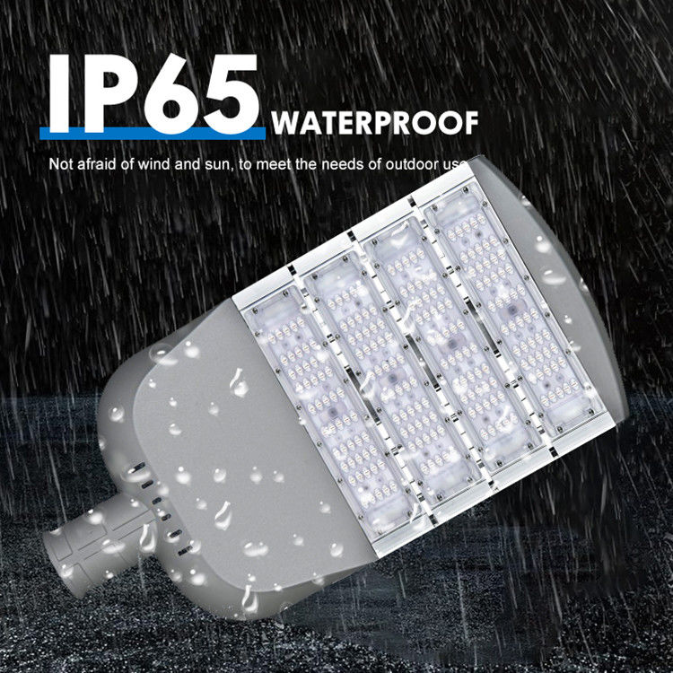 AC85-310V/AC100-277V 130-140LM/W Lâmpada de rua LED exterior para jardim de estrada, quadrado