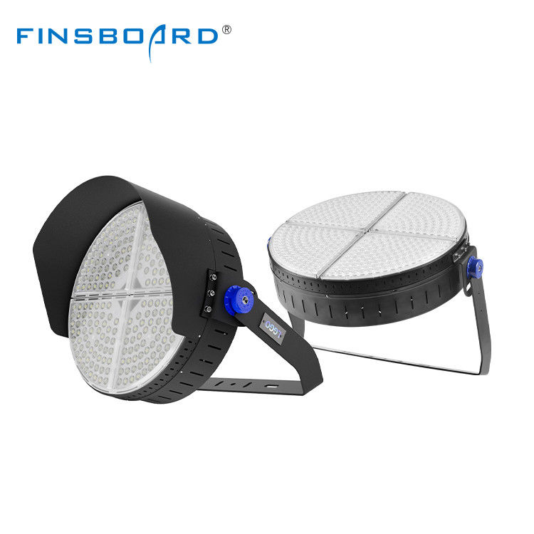 Holofote LED de alumínio fundido à prova d'água IP65 de 1200W para estádio de futebol ao ar livre