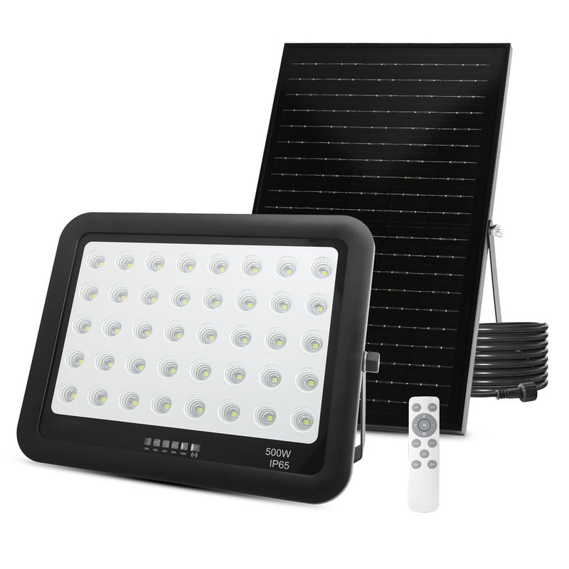 3.2V/ 24AH IFR Bateria LED Sensor Solar Luz 500w ABS Solar LED Luz de Inundação